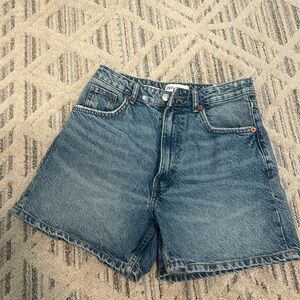 Zara denim shorts